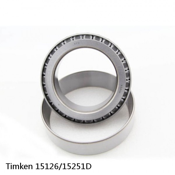 15126/15251D Timken Tapered Roller Bearing Assembly