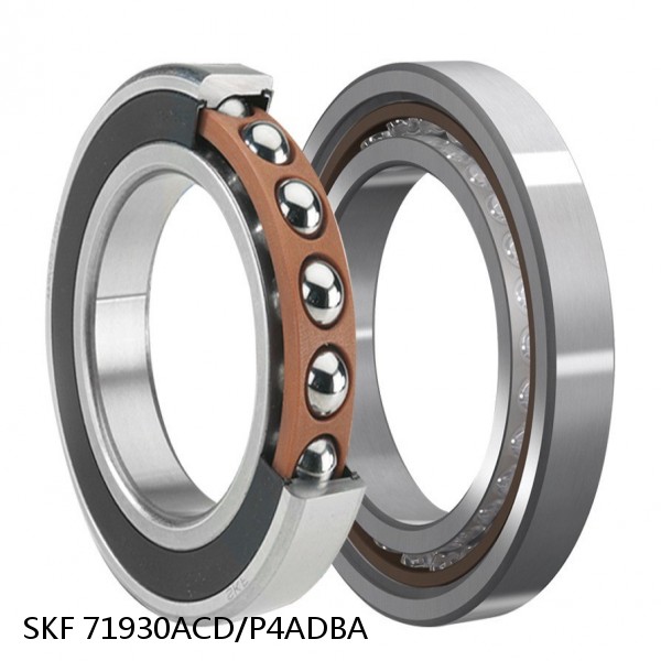 71930ACD/P4ADBA SKF Super Precision,Super Precision Bearings,Super Precision Angular Contact,71900 Series,25 Degree Contact Angle