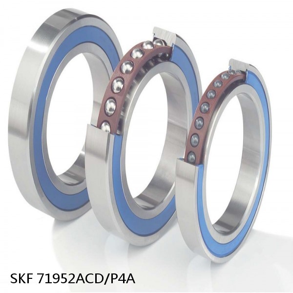 71952ACD/P4A SKF Super Precision,Super Precision Bearings,Super Precision Angular Contact,71900 Series,25 Degree Contact Angle