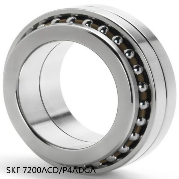 7200ACD/P4ADGA SKF Super Precision,Super Precision Bearings,Super Precision Angular Contact,7200 Series,25 Degree Contact Angle