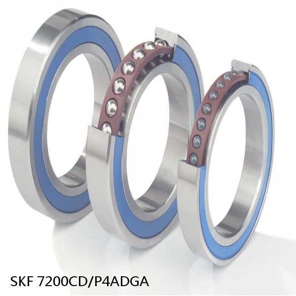 7200CD/P4ADGA SKF Super Precision,Super Precision Bearings,Super Precision Angular Contact,7200 Series,15 Degree Contact Angle